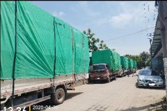 陜西興諾新型建材EPS線條發往工地